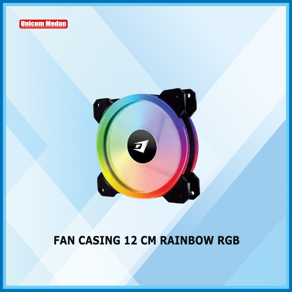 FAN CASING PC RGB 12CM RAINBOW