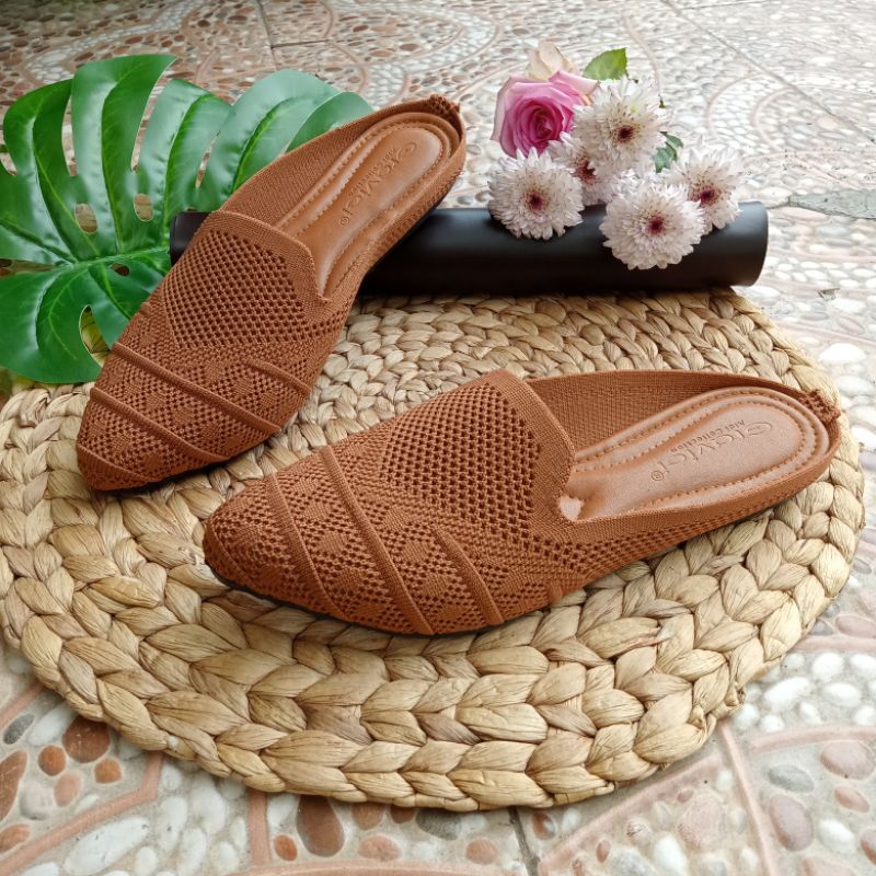 Sandal Flat Wanita Terbaru Terkini JEA 100 BALILAH SHOP