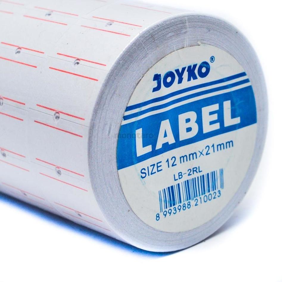 

[KODE CKQEY] COD JOYKO Lebel gun/tembak Kertas stiker Isi ulang/refil Label Harga 8 Digits 1 Baris