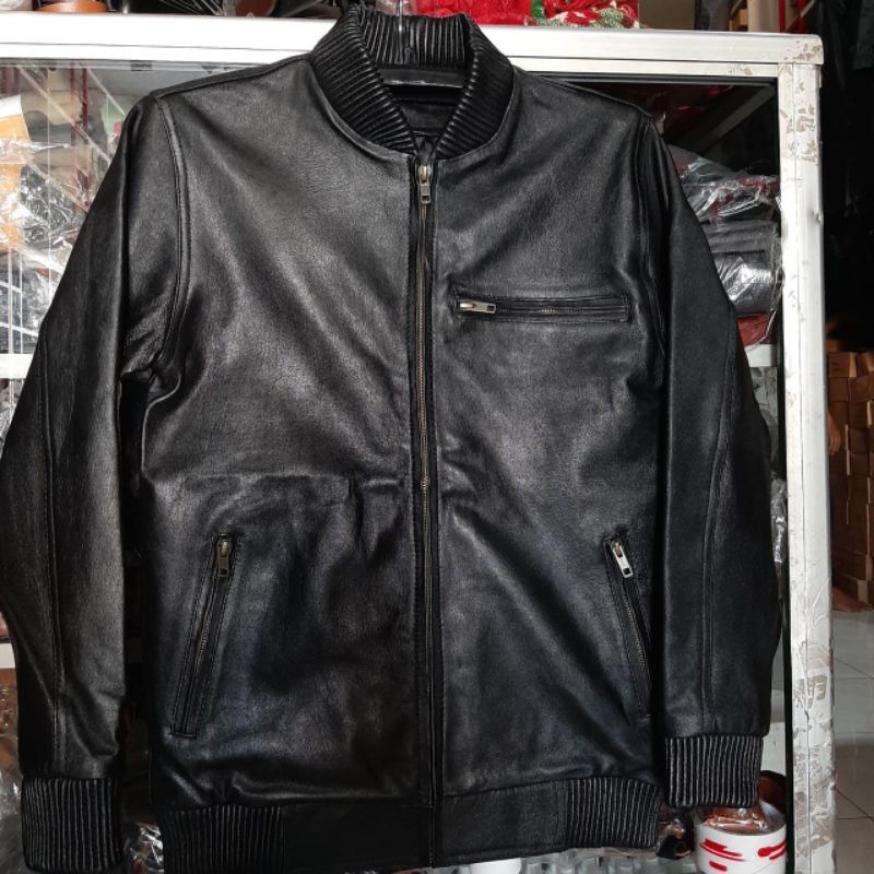 KULIT BOMBER JAKET KULIT BOMBER KAMSAY