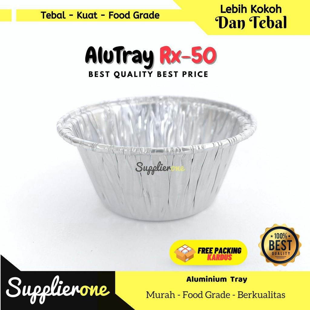 Alu Tray Rx-50 / Alumunium Tray / Alumunium Cup / Muffin Alumunium / Tray Alumunium