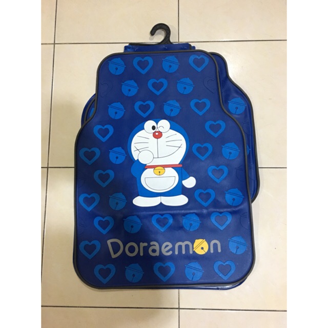 Karpet mobil motif doraemon universal 2 baris