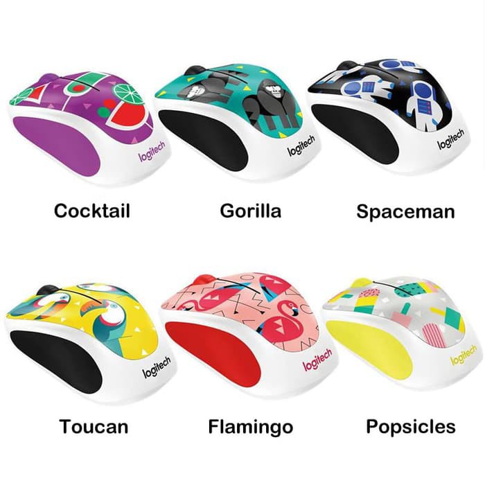 Mouse Wireless Logitech M238 Party  Collection   L070   Cocktail