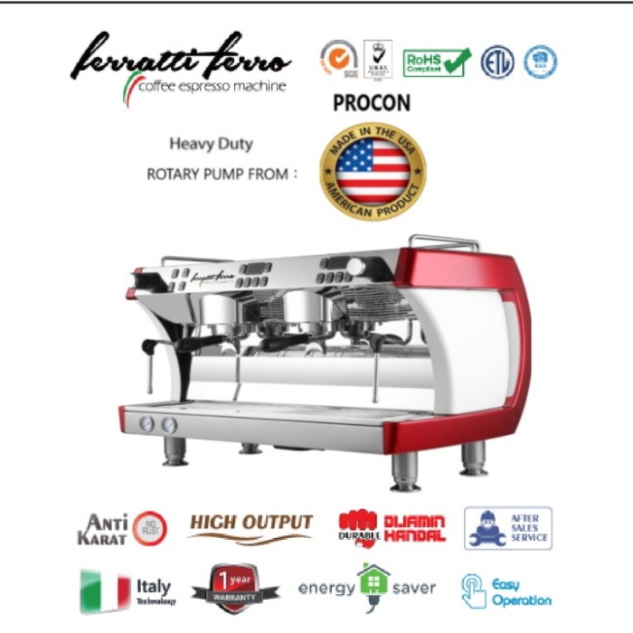 bisa COD FERRATI FERRO CAFFE ESPRESSO MESIN FCM3201 termurah