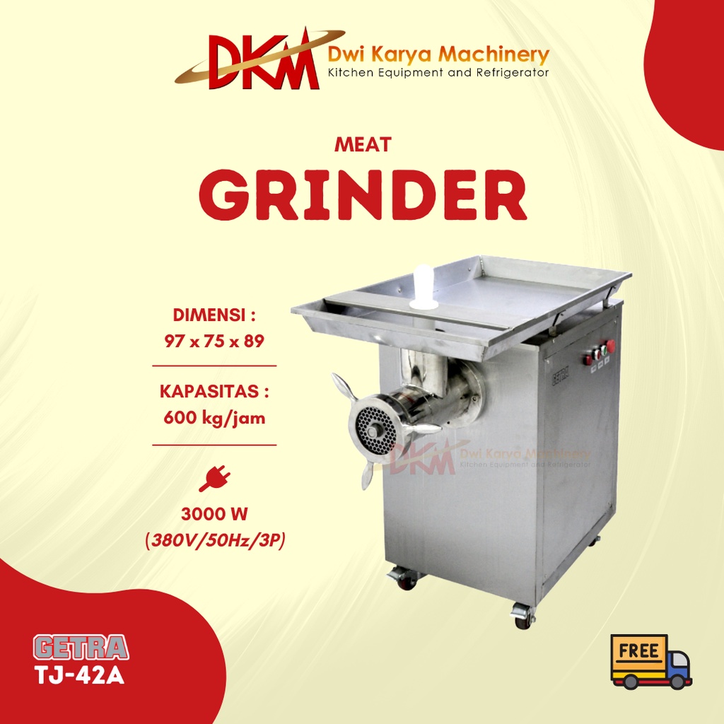 Jual MEAT GRINDER GETRA TIPE TJ-42A / Mesin Penggiling Daging | Shopee ...