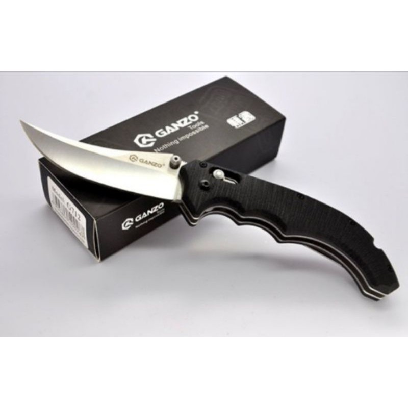 PISAU LIPAT SURVIVAL OUTDOOR BUSHCRAFT GANZO G712