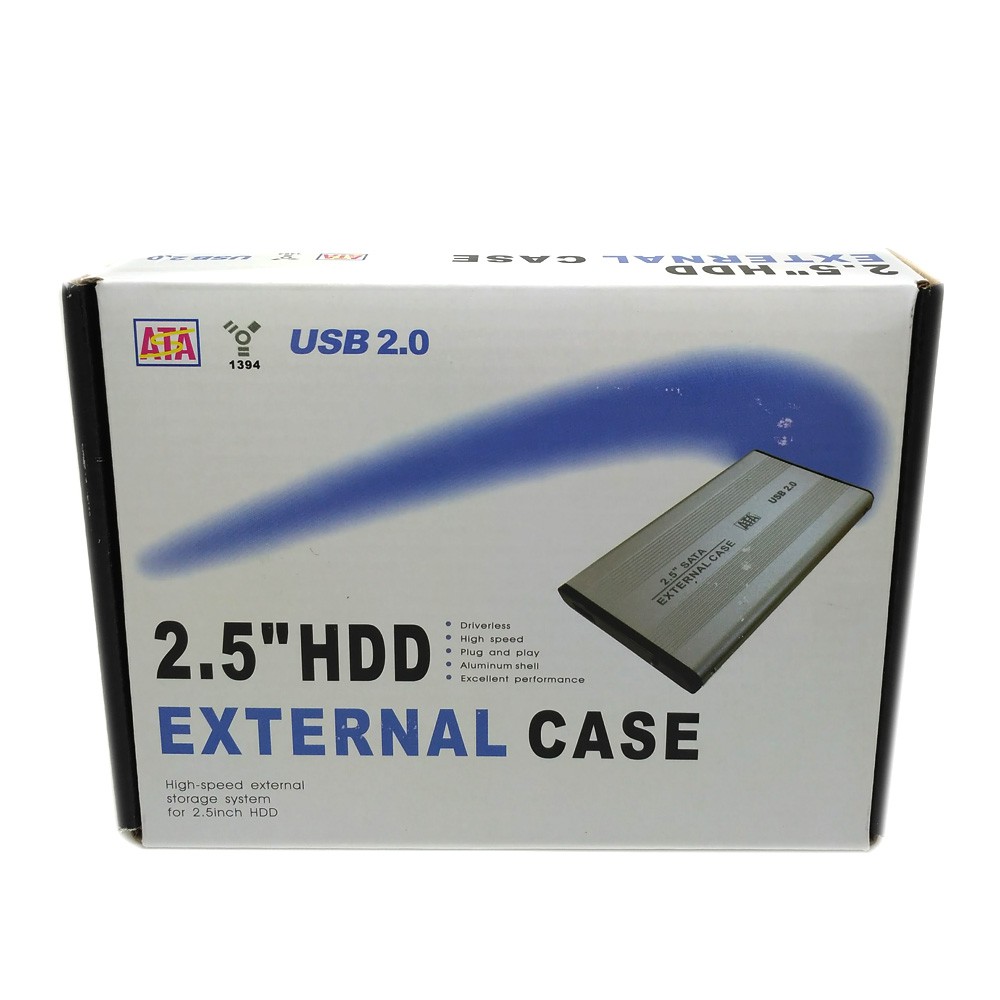 SanurPro 2.5 Inch HDD External Case SATA USB 2.0