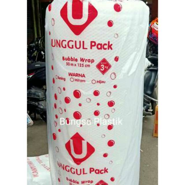 

Bubble Wrap Bening Murah Kualitas Bagus (Gosend/Grab) 125 CM x 50 M