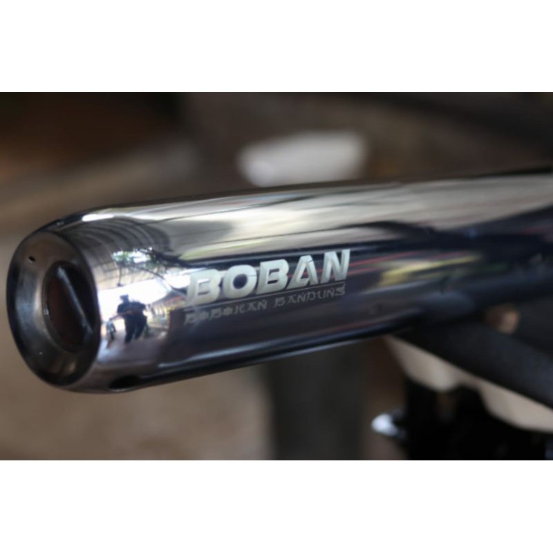 KNALPOT BOBAN FULLSET LEHERAN C33 C39 NUKLIR RX KING-3