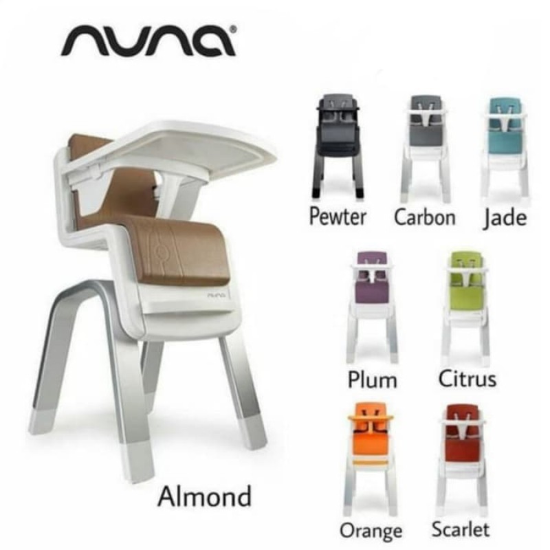 Nuna Zaaz Baby High Chair - Citrus