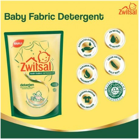 Zwitsal Fabric Detergent 750ml Sabun Detergen Baju Bayi Aman Sabun Cuci Pakaian Bayi Baby