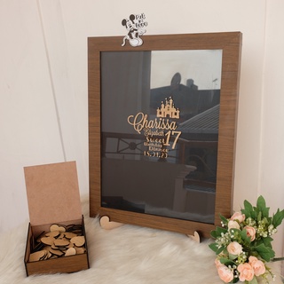 Image of thu nhỏ Guest Book Puzzle Wedding by Lasercretive_id #6