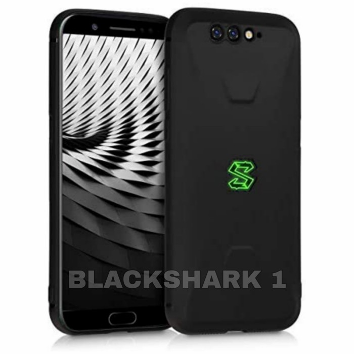 CASE SESUAI UNTUK BLACK SHARK 1 SOFTCASE BLACK MATTE DOFF SLIM FIT SHOCKPROOF BACK COVER
