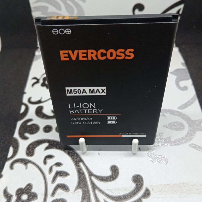 Batrai Evercoss M50 Max Batre Cross M50A Max Baterai Original