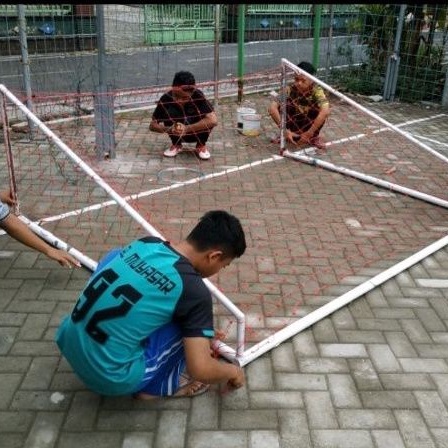 jaring gawang futsal/gawang futsal/pengaman gawang futsal