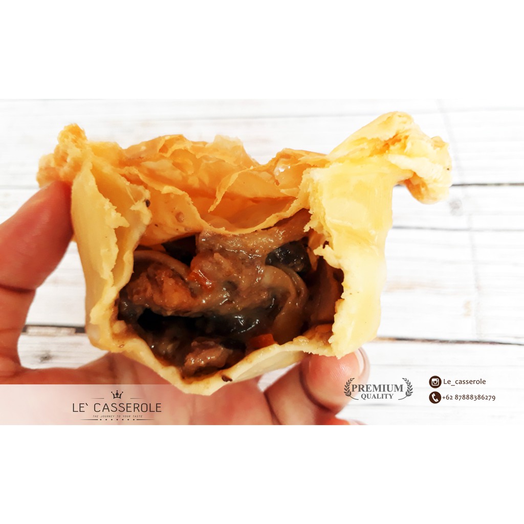 

Pie daging / Steak pie / steak and mushroom pie