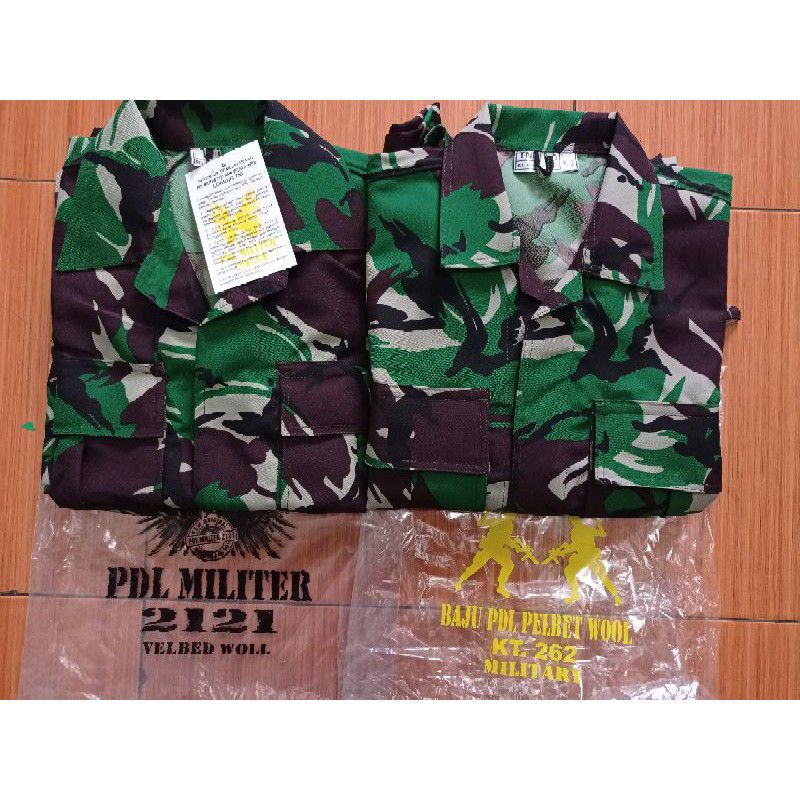 Pdl velbed 2121 baju seragam tentara 2121 pdl tempur velbed 2121