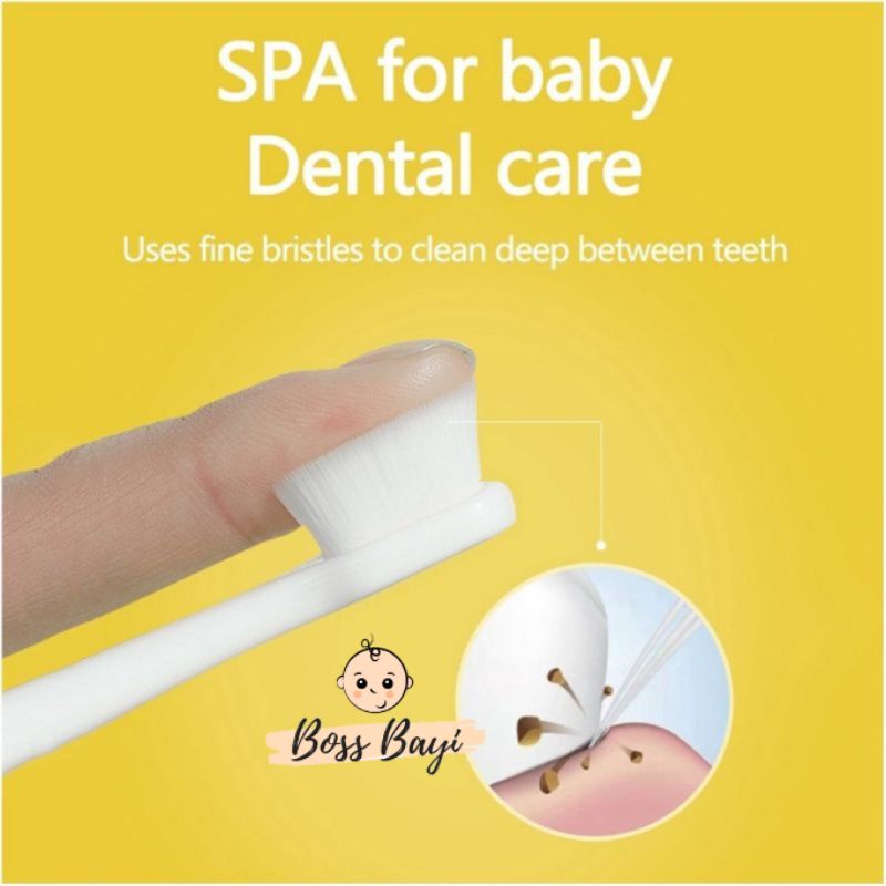 KURU - Training Toothbrush Sikat Gigi Bayi/Anak Silicone Bulu Halus