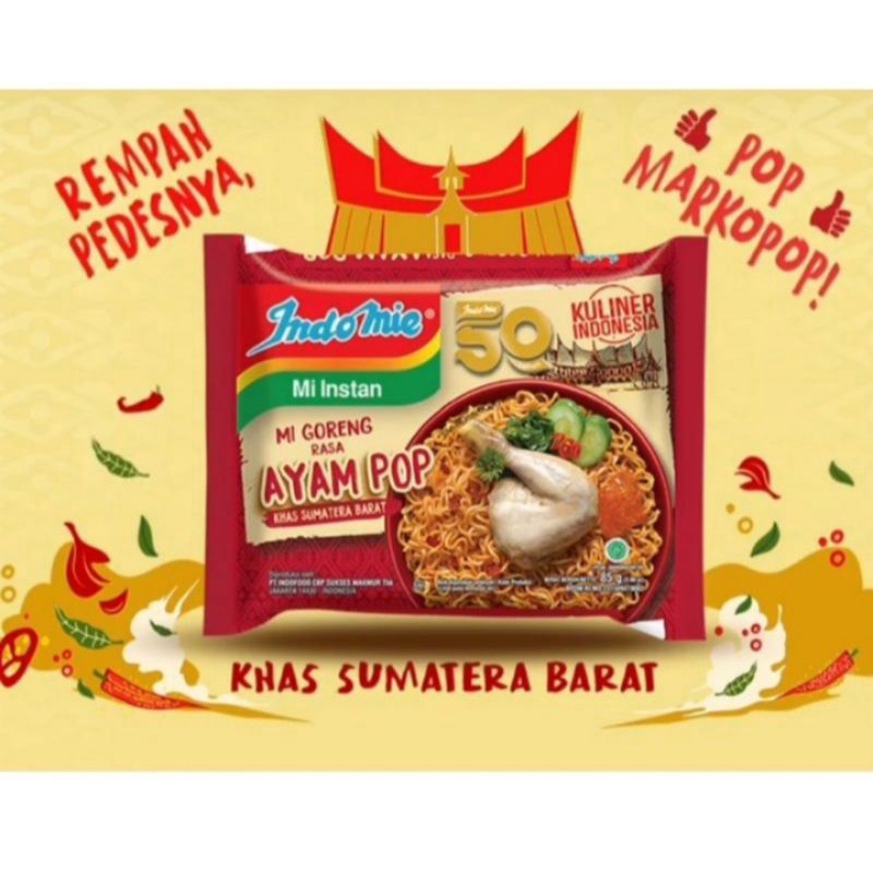 

Mie Goreng rasa Ayam Pop
