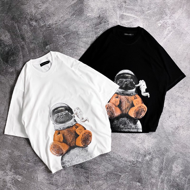 [Oversize] BAJU KAOS OVERSIZE / OVERSIZE T-SHIRT &quot;astrobear&quot;