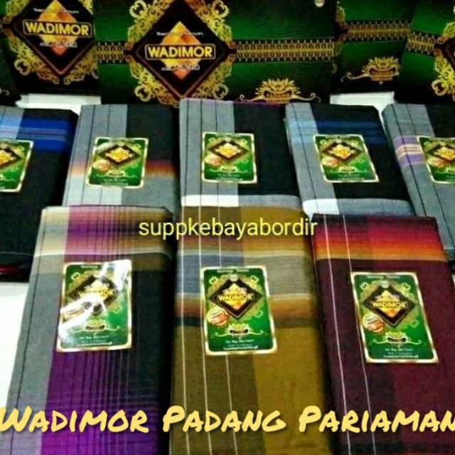 BISA PILIH MOTIF  Sarung Tenun Wadimor Original Motif Padang Pariaman