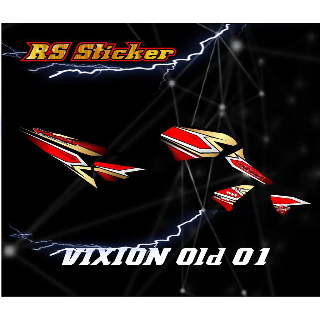 Striping variasi Vixion Old - sticker Vixion old Variasi 01