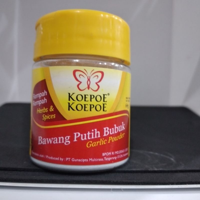 

bawang putih bubuk ( kupu- kupu)