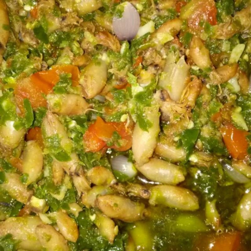 

sambal cumi cabai ijo kemasan botol 150ml