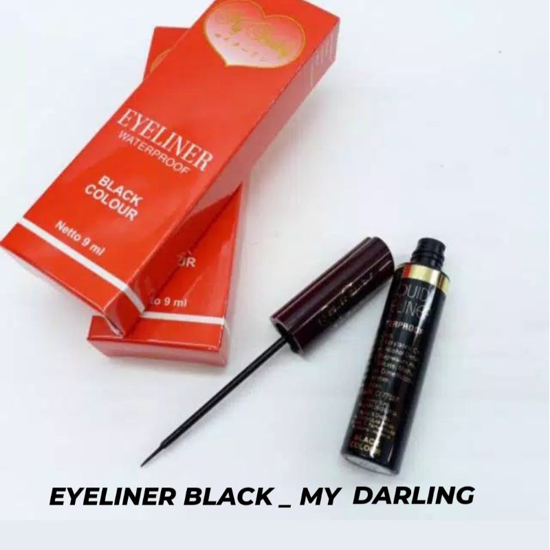 EYELINER BLACK MY DARLING WATERPROOF BPOM