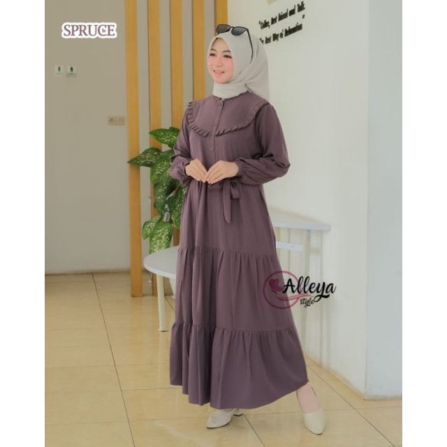 Kinan Dress by Alleya Style // original Alleya Style // gamis terbaru // gamis termurah