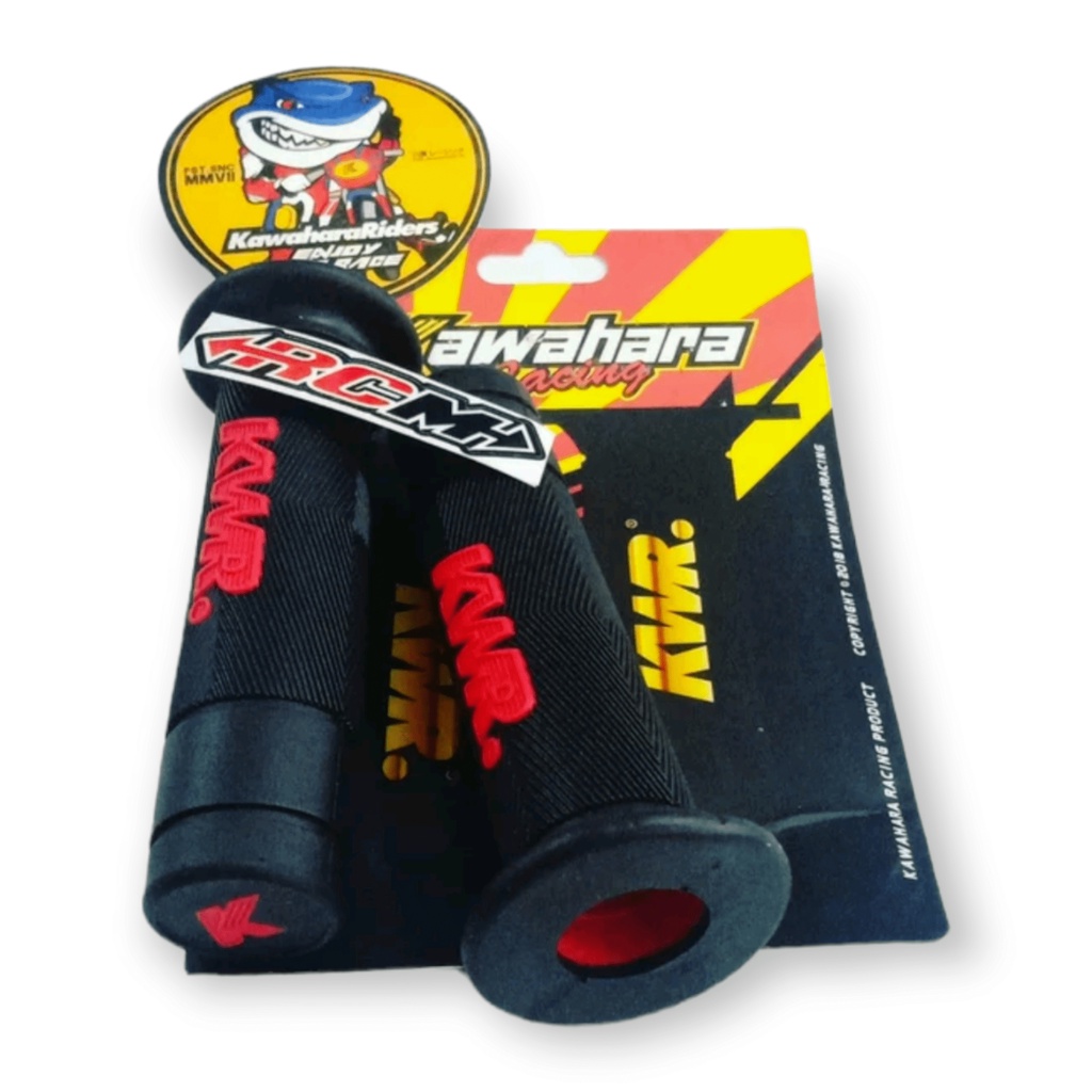 HANPAD HANDPAD HANFAT HAND GRIP HANDGRIP KAWAHARA ALL MOTOR UNIVERSAL MERAH BIRU HIJAU GREY OREN ORANGE KUNING COLOR FULL ORI KWR