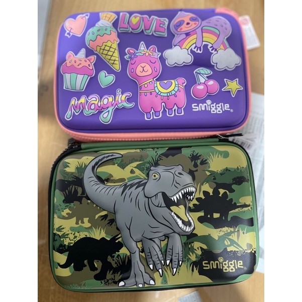 

SISA DINO pencil case smiggle original anak cewek cowok