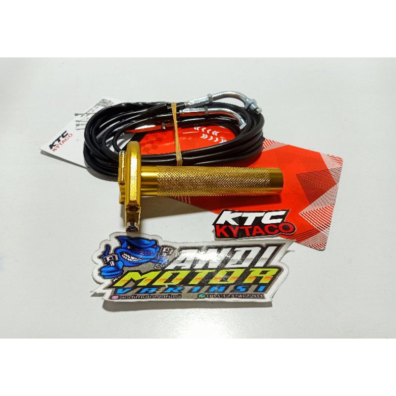 Jual Gas Spontan Kontan Ktc Kytaco Kabel Cnc Nmax Pcx Beat Scoopy Shopee Indonesia