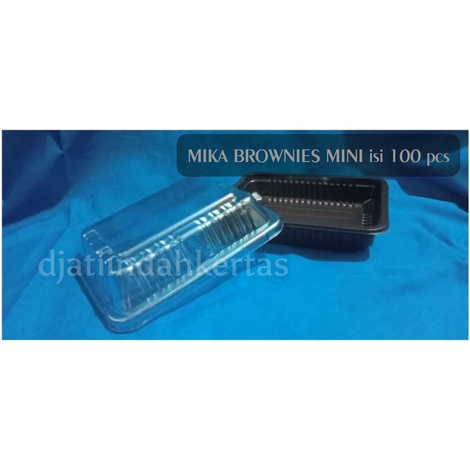 BANYAK DICARI!!! Mika brownis coklat ukuran mini isi 100pcs