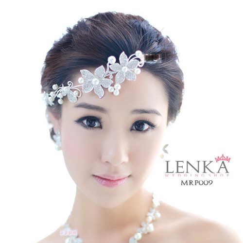 [SIAP KIRIM] AKSESORIS RAMBUT PENGANTIN TIARA BRIDAL PESTA BUNGA MRP009