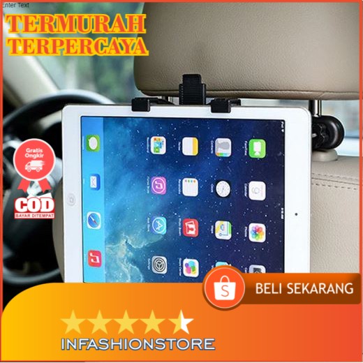 Holder Smartphone Kursi Belakang/ Holder hp TAB mobil untuk penumpang kursi belakang Tempat Gantunga