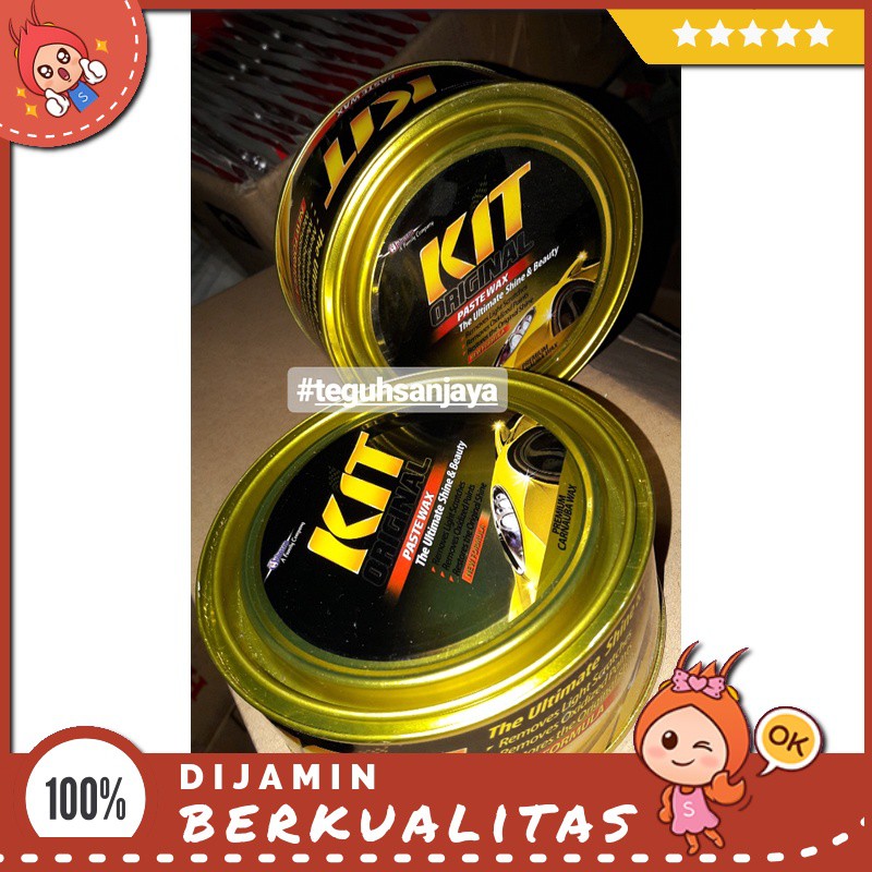 Kit Kaleng Kuning Original Paste Wax Sparepart Motor Murah