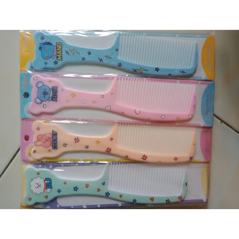 Sisir Fancy Motif BTS