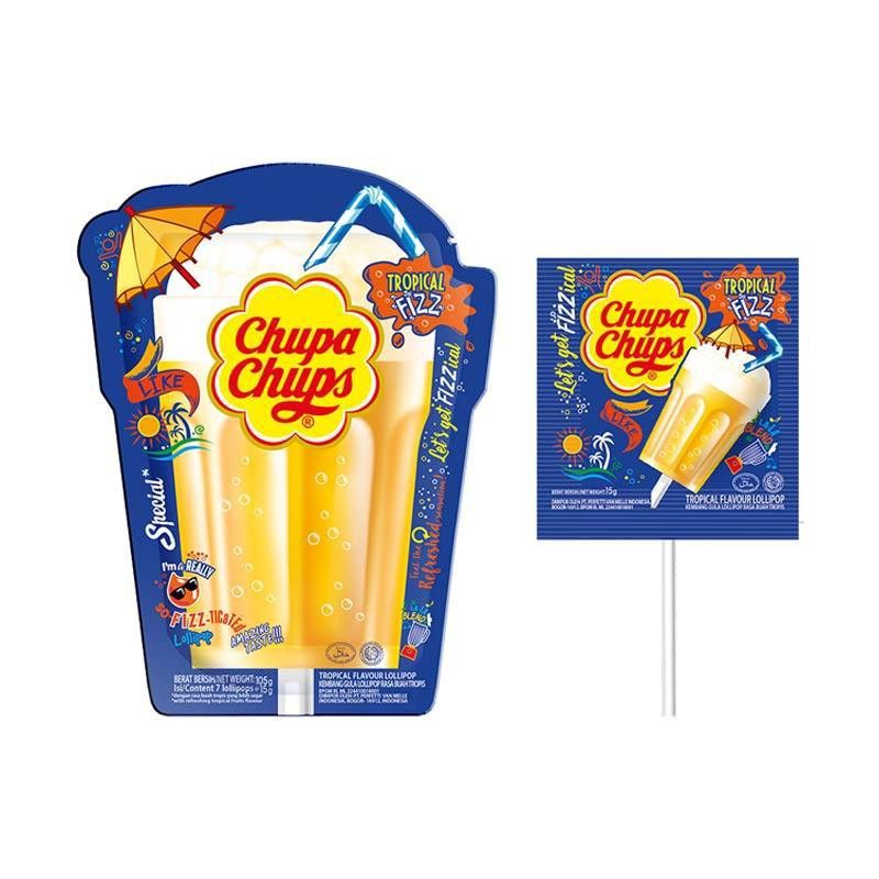 

Permen Chupa Chups Tropical Fizz