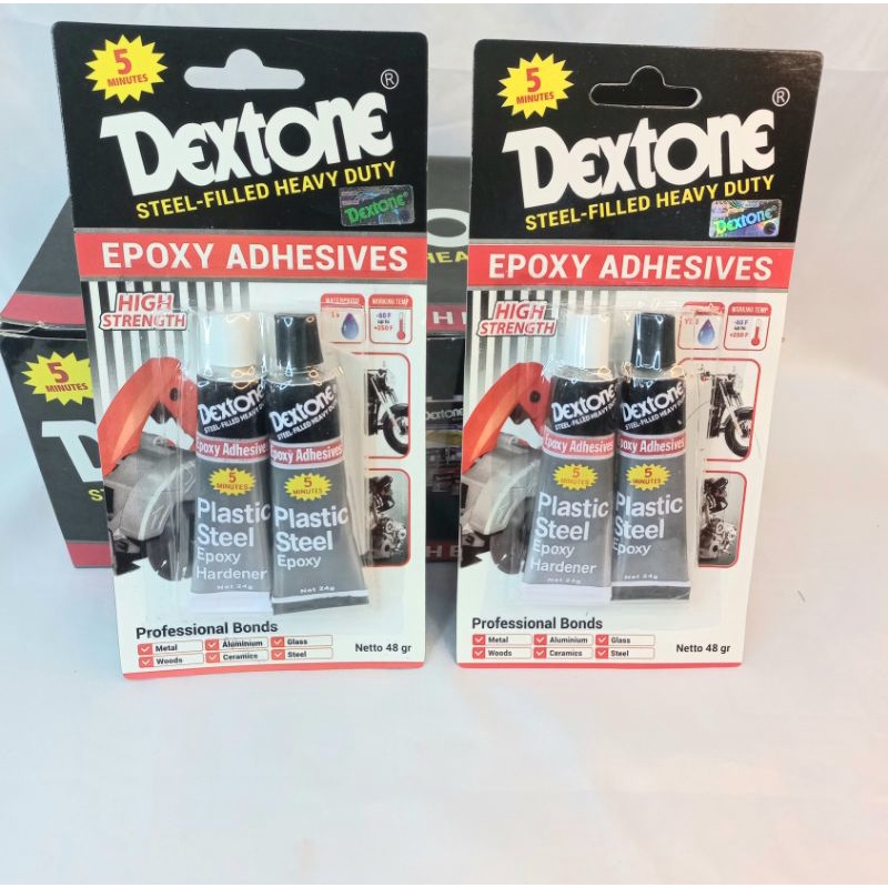 

Lem Besi Lem Epoxy Lem Campur Serbaguna Dextone