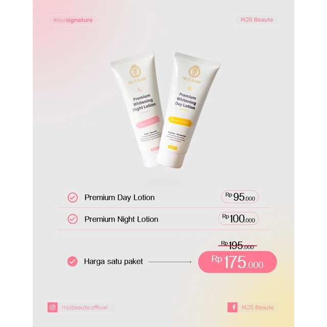 MJS BEAUTE LOTION viral