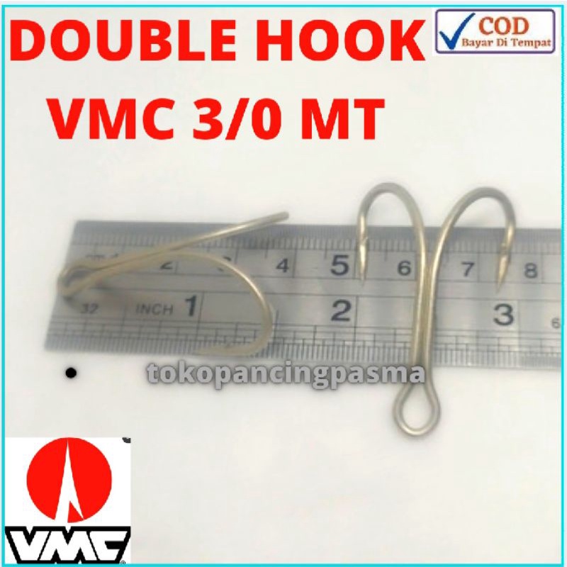 DOUBLE HOOK VMC 3/0 MT V7925MT