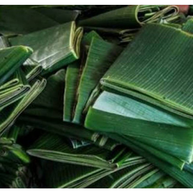 

Daun pisang / 4 lembar