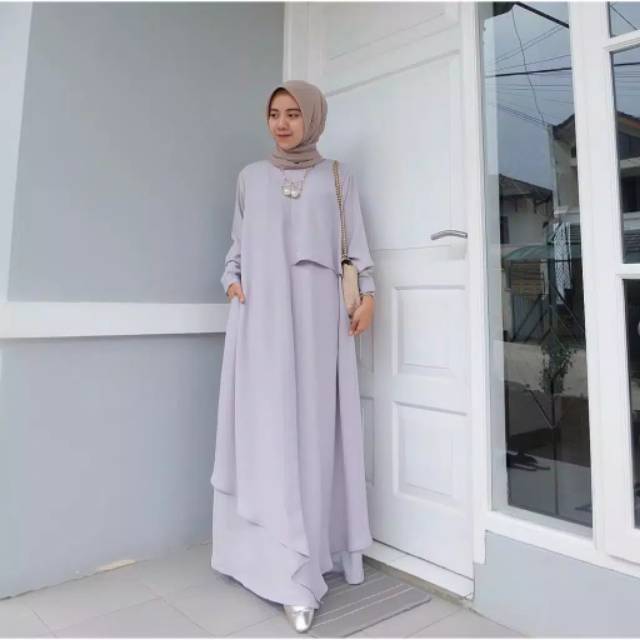 Miza dress baju gamis fashion muslim