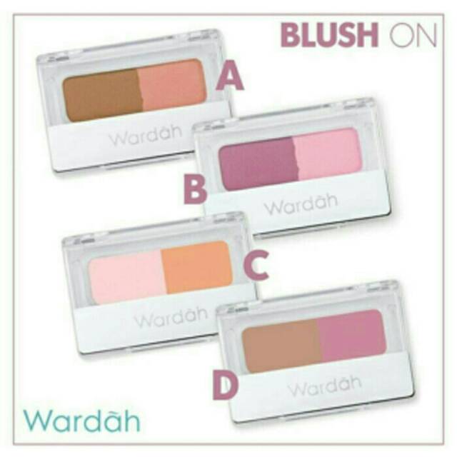 ☃Cutezz_Ching1☃Wardah Blush On 4g - Blush On/Perona Pipi