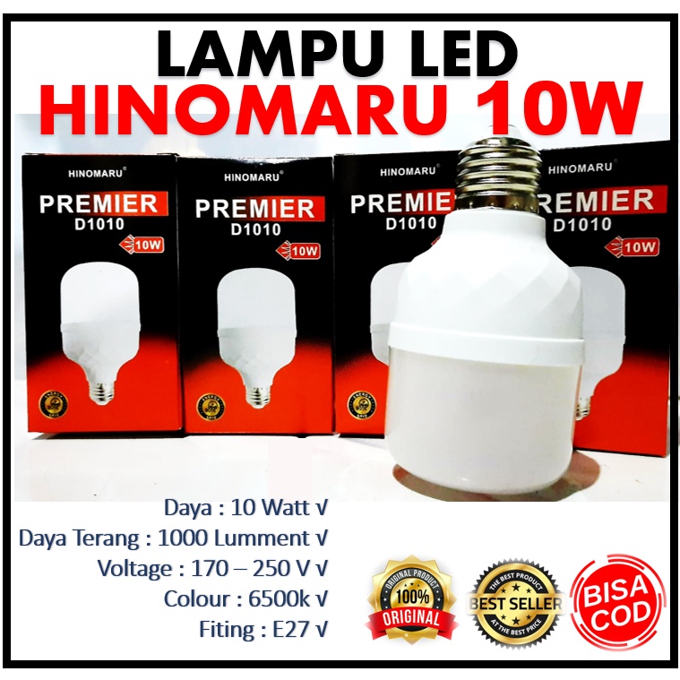 Lampu Led 10w Hinomaru Premier Lampu Led Hinomaru 10 watt