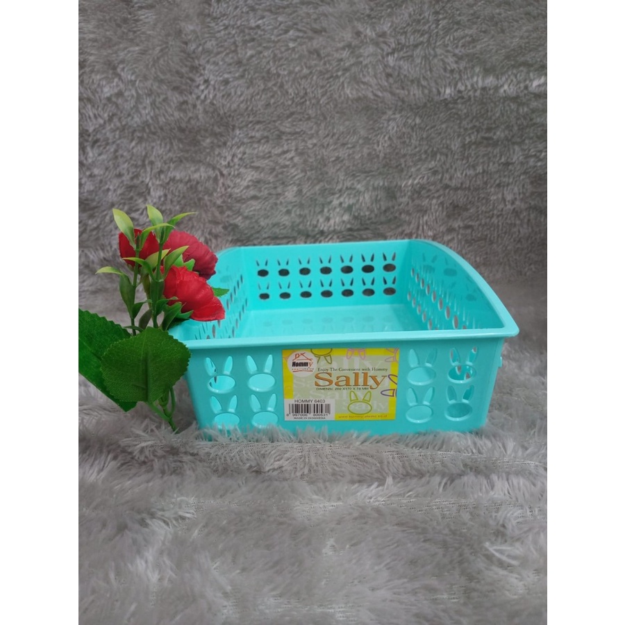 Keranjang Serbaguna Sally Hommy / Tempat penyimpanan / Container Box Mini / Storage Box