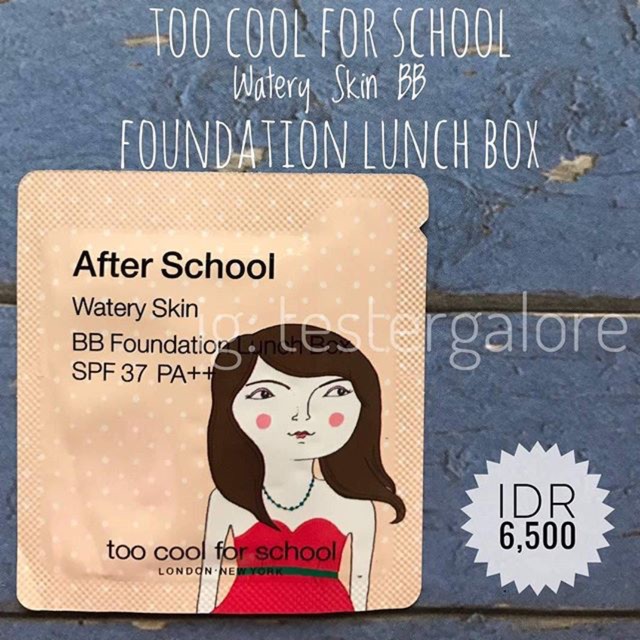 Too Cool For School Watery Skin BB Foundation Lunch Box