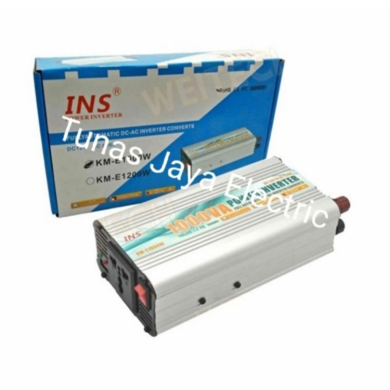 Power Inverter Automatic 1000W DC to AC INSCOM (PREMIUM QUALITY)