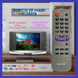 REMOT REMOTE TV SHARP TABUNG G1342SA